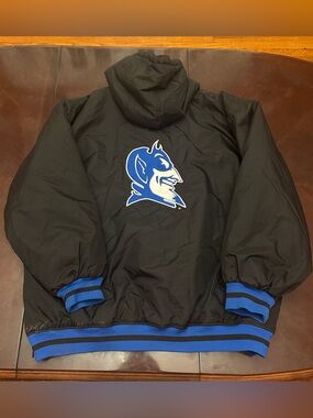 Champs Sports Duke Blue Devils Hooded Jacket Officially Licensed Black 2XL